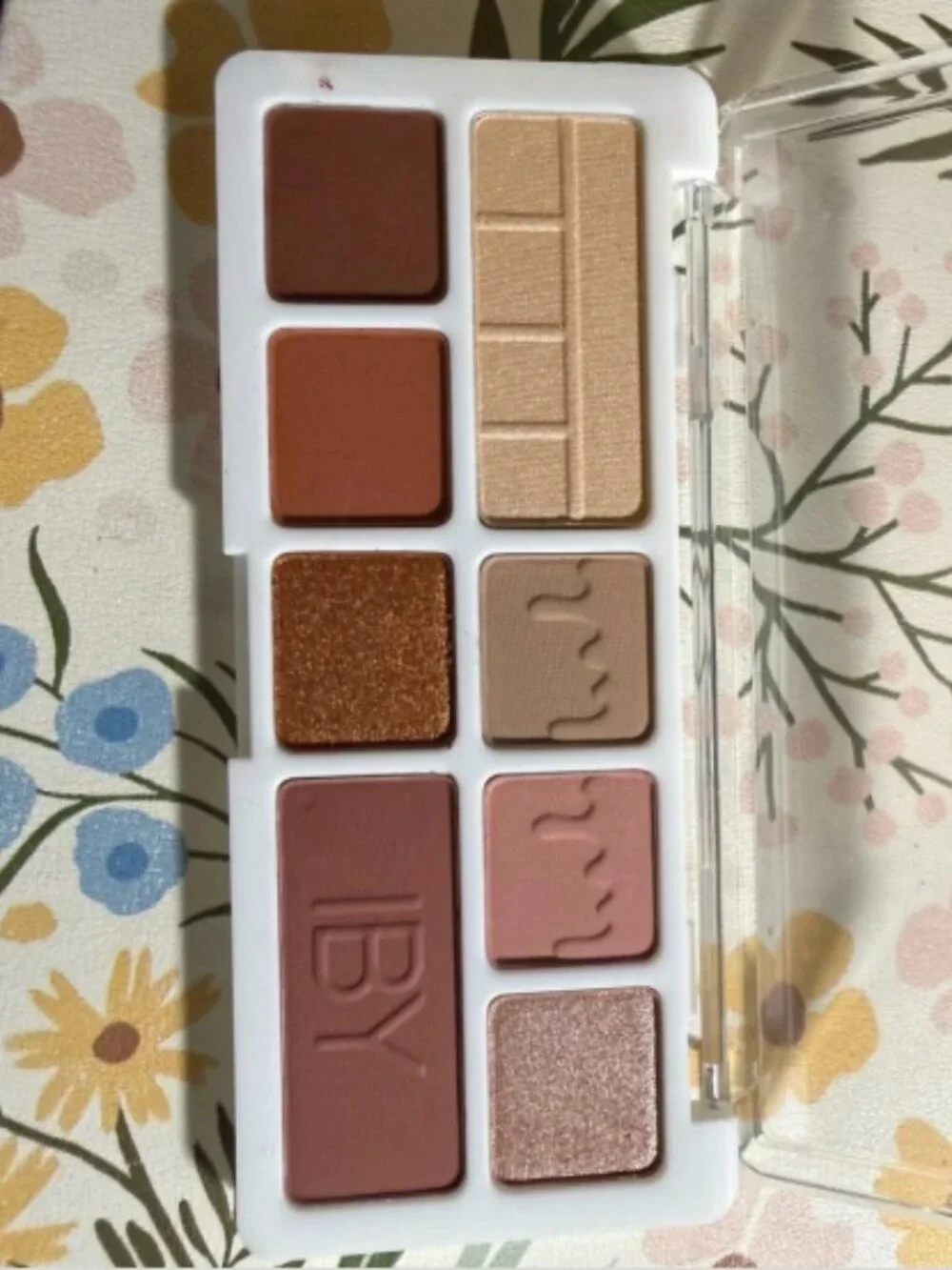 New IBY Confessions of a Chocolatier Eyeshadow Palette - Warm Brown & Gold Tones